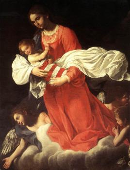 喬瓦尼 巴廖內 The Virgin and the Child with Angels